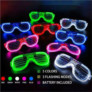 Colorful LED Glasses Party Decoration