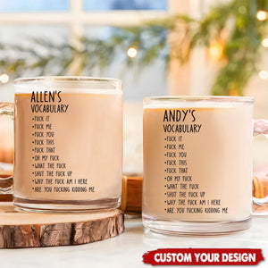 Personalized Funny Glass Mug - Custom Job Title - Fun Gifts For Coworker, Friends, Boss, Nurse