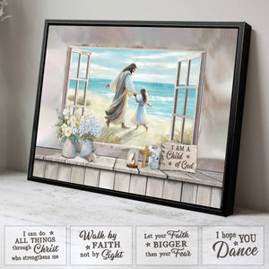 Personalized  Christian Gifts for Women I Hope You Dance Christian Art Canvas