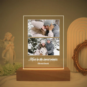 Personalized night light photos, led light photo collage,anniversary gifts, birthday gifts for friends