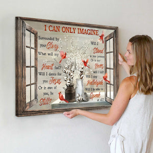 I Can Only Imagine canvas -Christian canvas, Christian home decor