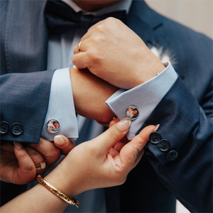 Personalized Photo Cufflink,Engraved Photo Cufflinks,Wedding Cufflinks,gift ideas Dads