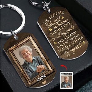 You're Always By My Side - Upload Image, Personalized Keychain