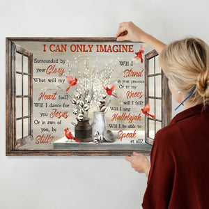 I Can Only Imagine canvas -Christian canvas, Christian home decor