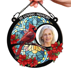 I'm Always With You Memorial - Personalized Window Hanging Suncatcher Ornament