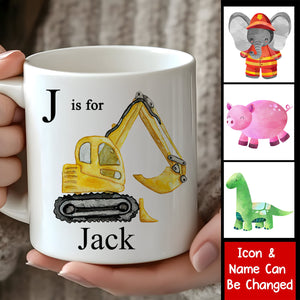 Personalized Cartoon Pattern Kid's Mug - Funny Gift Ideas