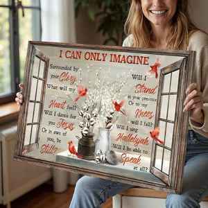 I Can Only Imagine canvas -Christian canvas, Christian home decor