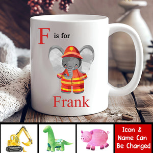 Personalized Cartoon Pattern Kid's Mug - Funny Gift Ideas