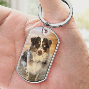 Memorial Personalized Custom Keychain - Sympathy Gift For Pet Owners, Pet Lovers