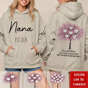 Personalised Fill A Place In Your Sweet Heart Hoodie