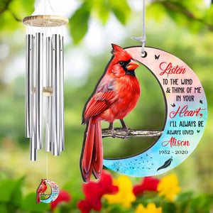 I'll Always Be-Personalized Memorial Wind Chimes