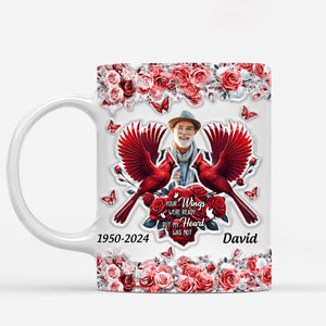 Always On My Mind Forever Cardinal Bird Personalized Memorial Mug