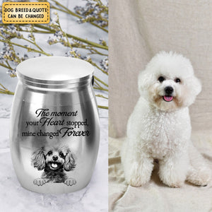 Personalized Memorial Upload Photo Small Urn For Pet lover