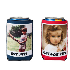 Personalized Insulated Photo Can Cooler Party Decorations