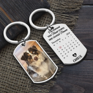 Memorial Personalized Custom Keychain - Sympathy Gift For Pet Owners, Pet Lovers