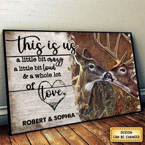 This Is Us - Personalized Hunting Canvas And Poster