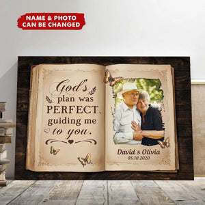 Personalized Gift for Couples Lovebook Canvas/Poster