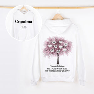 Personalised Fill A Place In Your Sweet Heart Hoodie