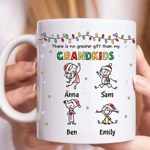 There Is No Greater Gift Than Grandkids Personalized Mug