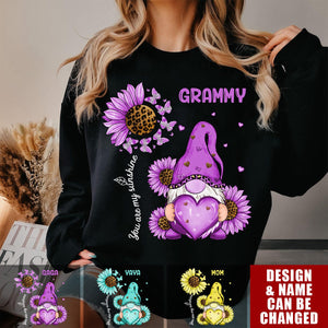 Unique Pinky Leopard Grandma Mom Butterfly Kids Personalized Sweatshirt