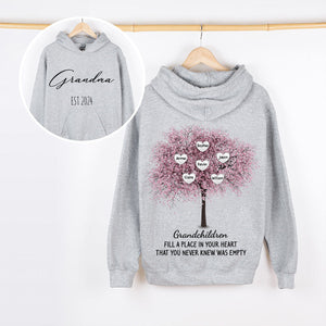 Personalised Fill A Place In Your Sweet Heart Hoodie