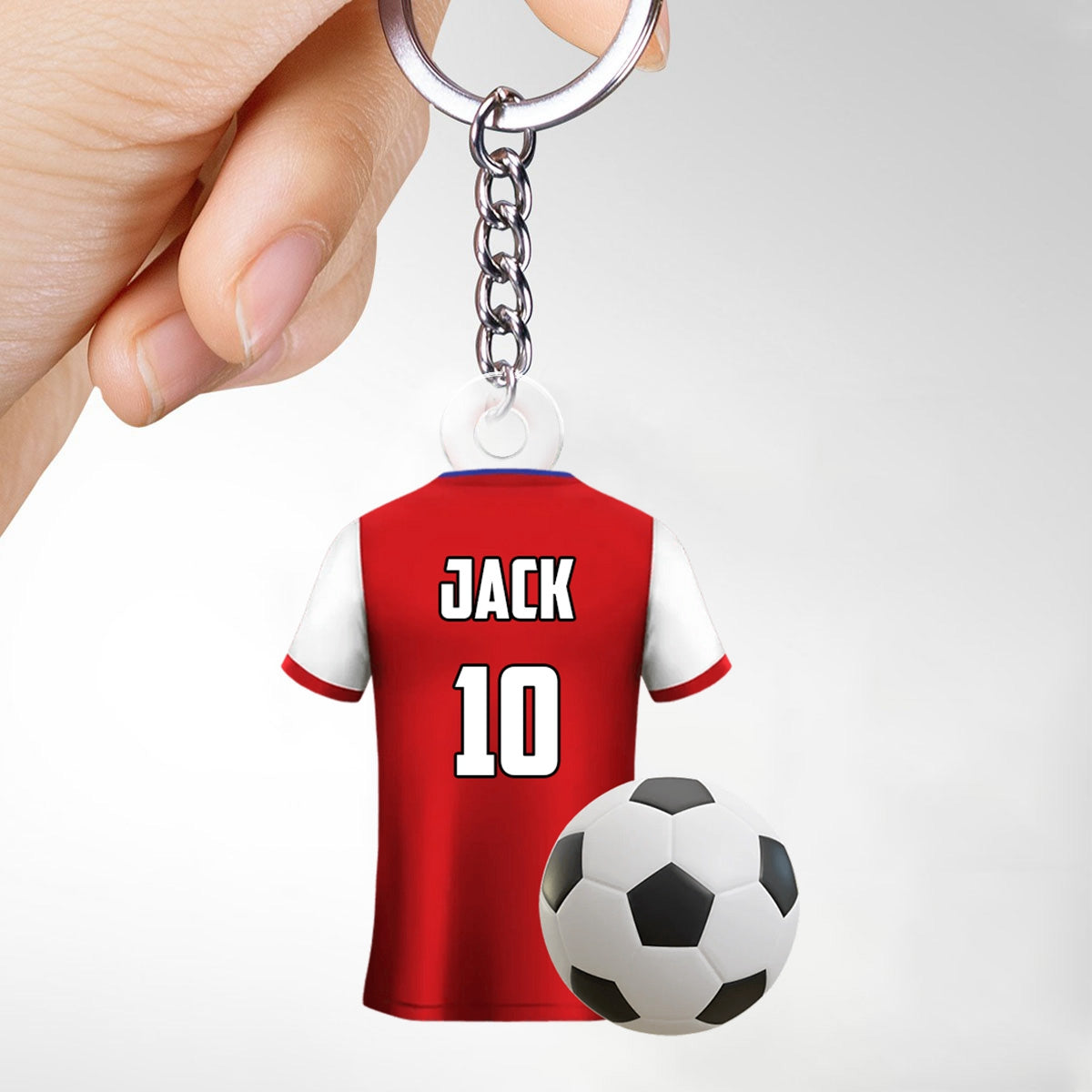 Personalized Basketball , Soccer ,American football Acrylic Keychain