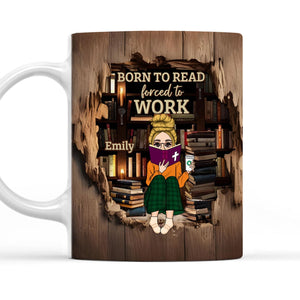 Personalized Custom Coffee Mug For A Book Lover