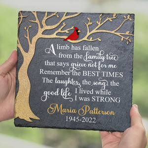 The Good Life I Lived While I Was Strong - Personalized Memorial Stone