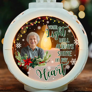 Light Of Those Who Are Watching Today From Heaven Personalized Candlelight Lantern Ornament