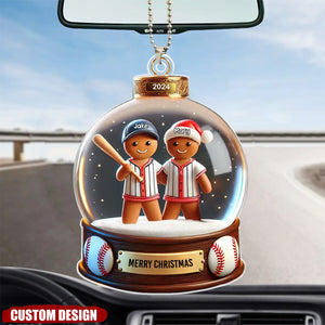 Baseball Bread Family Sport Lover - Unique 2024 Christmas Ornament Gift For Family