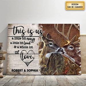 This Is Us - Personalized Hunting Canvas And Poster