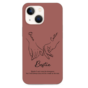 I'll Be There Pinky Promise - Bestie/Couple Personalized Phone Case