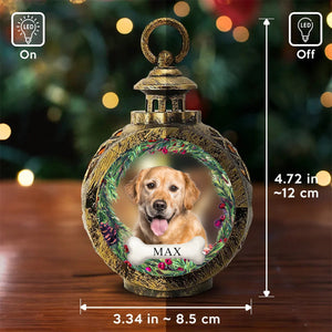 Custom Photo Your Furry Friend Always Lights Up Your Day - Dog & Cat Personalized Candlelight Lantern Ornament