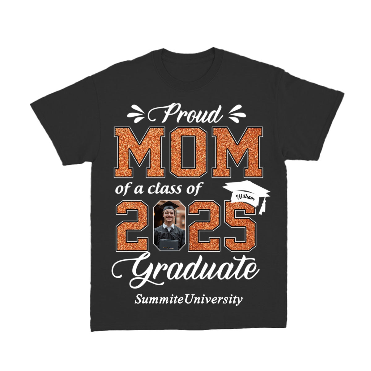 Personalized Graduation Shirts Class of 2025 Family Gifts For Family Member Graduation Shirt Proud Family