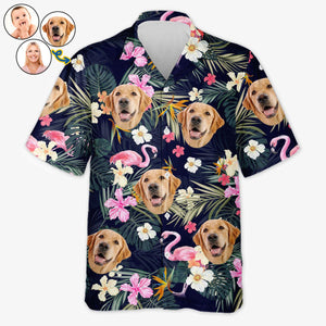 Personalized Photo Hawaiian Beach Shirt