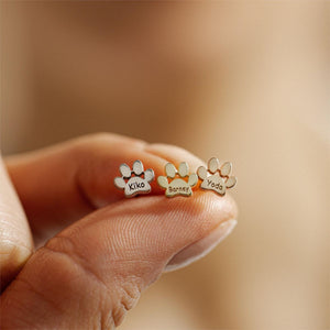 Personalized Gift For Pet Lovers Paw Print Ring