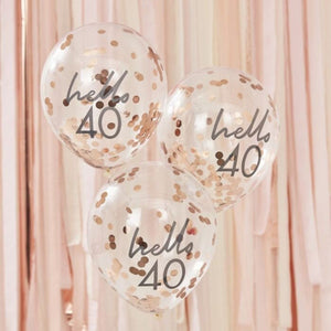 Personalized Sequined Balloons Birthday Party Decorations