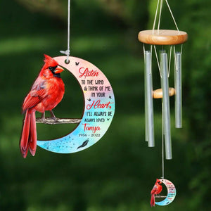 I'll Always Be-Personalized Memorial Wind Chimes