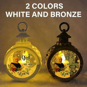 Light Of Those Who Are Watching Today From Heaven Personalized Candlelight Lantern Ornament