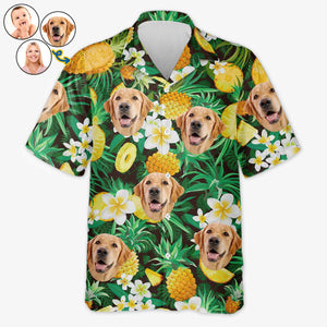 Personalized Photo Hawaiian Beach Shirt