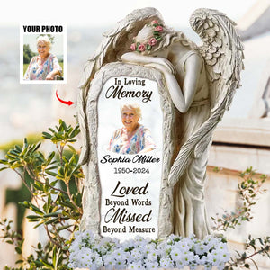 Loved Beyond Words Missed Beyond Measure - Personalized Memorial Acrylic Plaque