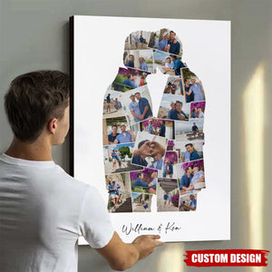 LGBT Couple - Personalized Photo Collage Poster Gift