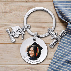 Personalized Graduate 2025 Diploma keychain Graduation Gift