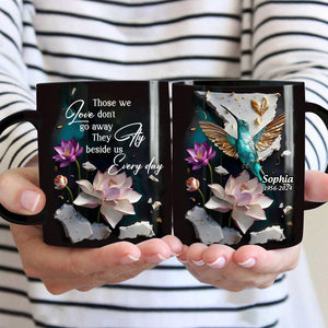 Personalized Memorial Gift Humming Bird Mug