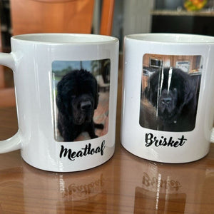 Personalized Photo Customizable Text Mug