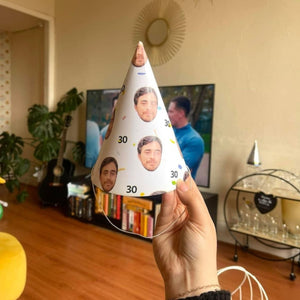 Personalized Photo Face Paper Party Hats Party Decorations