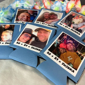 Personalized Insulated Photo Can Cooler Party Decorations