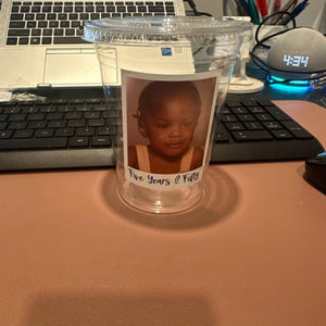 Personalized Photo Plastic Party Cups Party Decorations