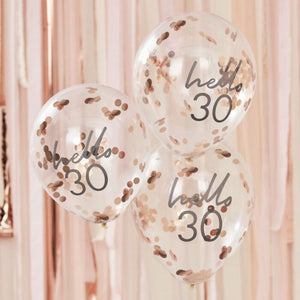 Personalized Sequined Balloons Birthday Party Decorations