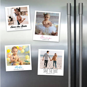 Personalised Magnet Photo Fridge Gift For family/Couple/Friends